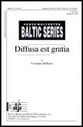 Diffusa Est Gratia SSAATTBB choral sheet music cover